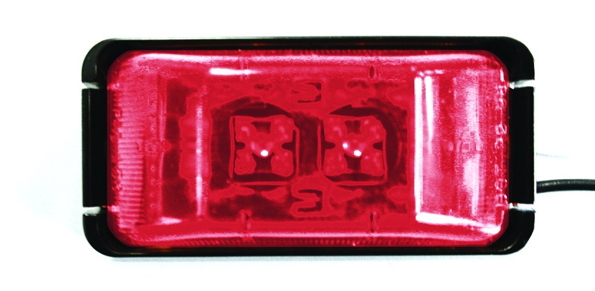 Bargman 47-37-031 Red 37 Series Waterproof LED Clearance Side Marker Light
